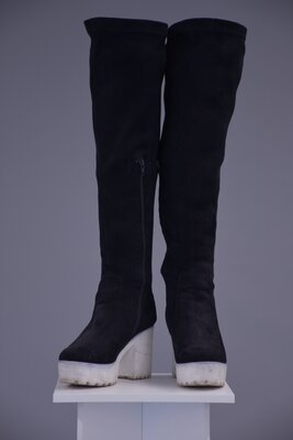 Platform Boots worn by Biannica Dominguez/Black Widow