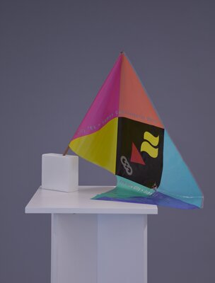 Flag from the Gay Games, 1994, New York, NY 